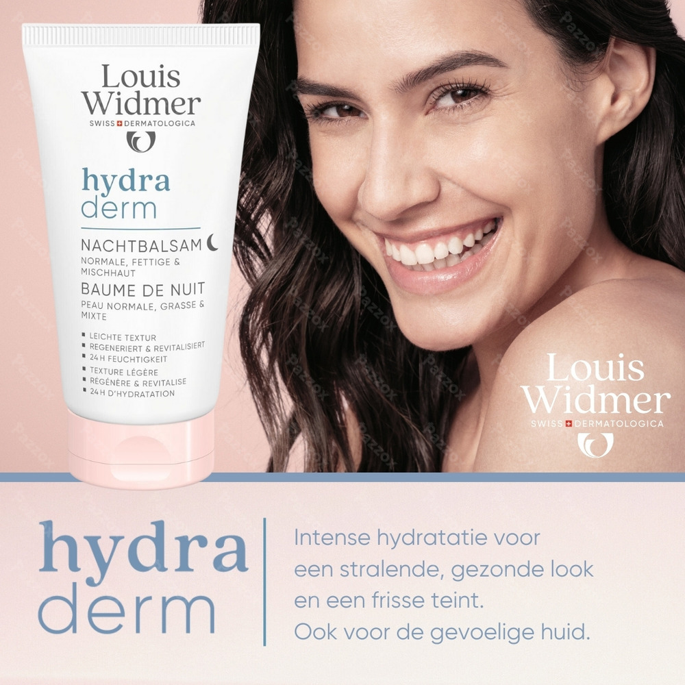 Louis Widmer Hydraderm Nachtbalsem Met Parfum 50ml