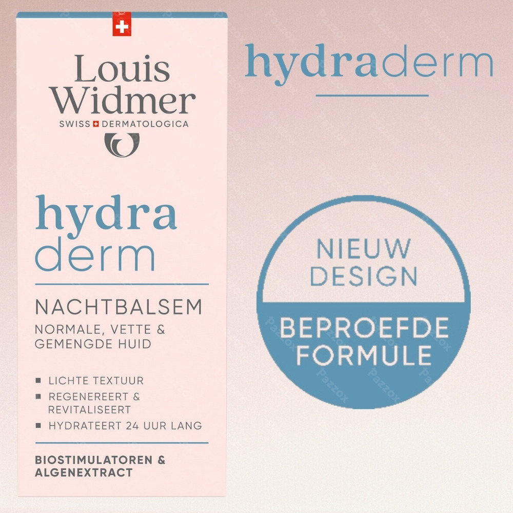 Louis Widmer Hydraderm Nachtbalsem Met Parfum 50ml