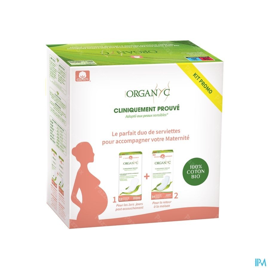 Organyc Materniteit Pack 2 Prod.
