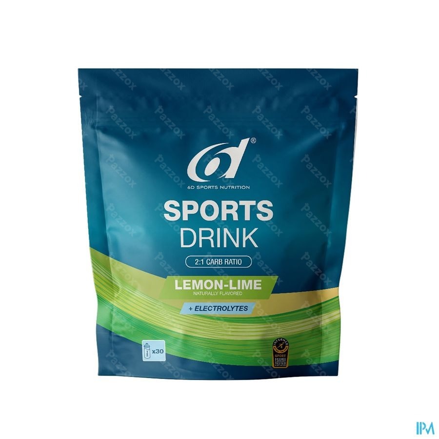 6d Sports Drink Lemon-lime 1kg