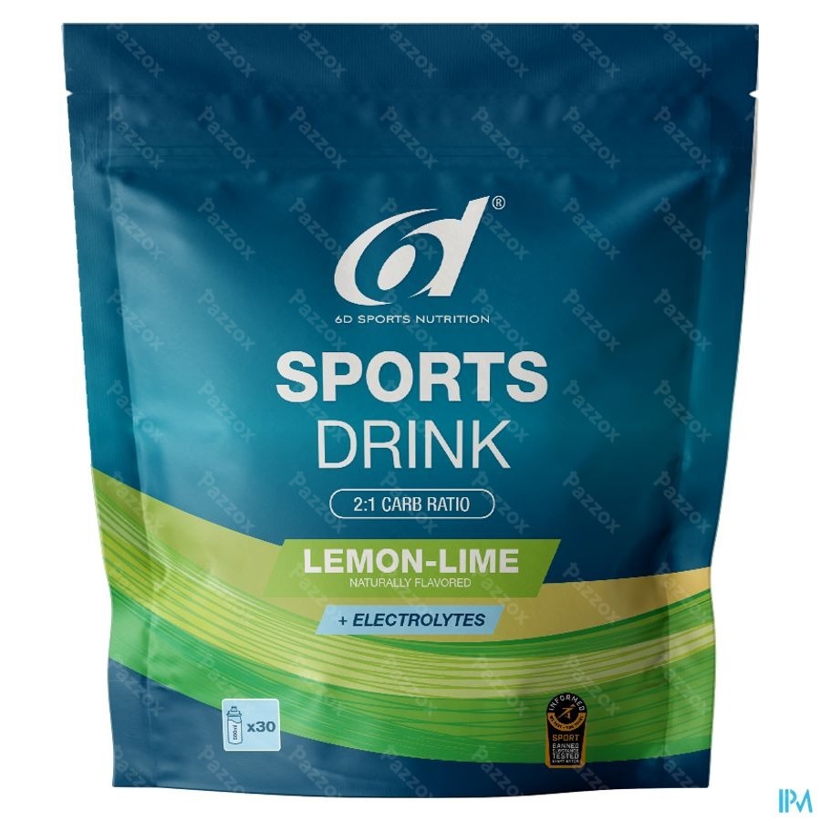 6d Sports Drink Lemon-lime 1kg