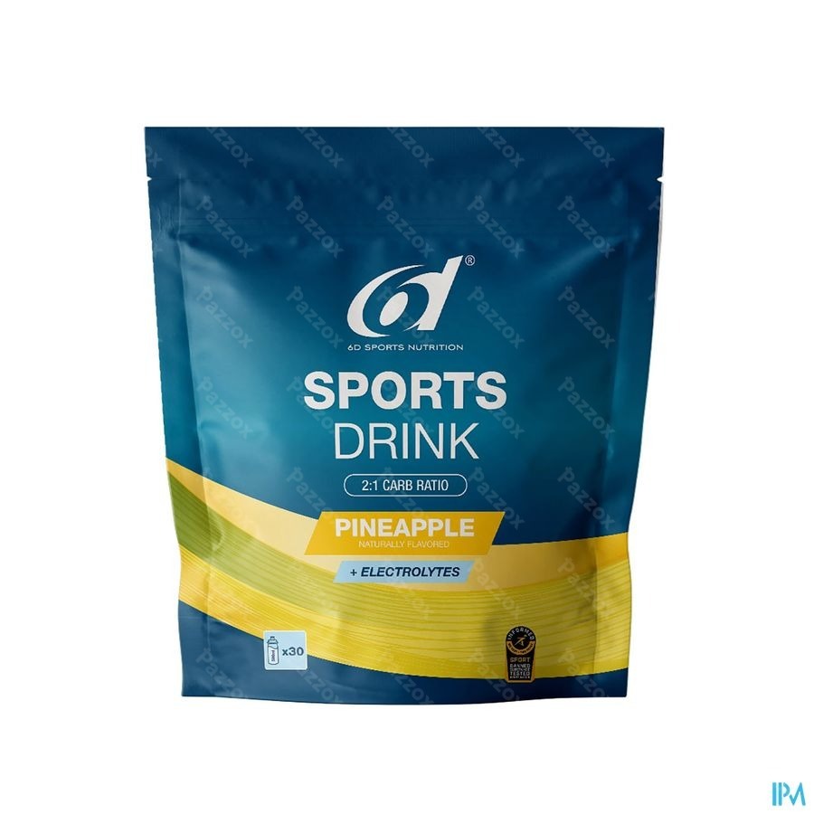 6d Sports Drink Pineapple 1kg