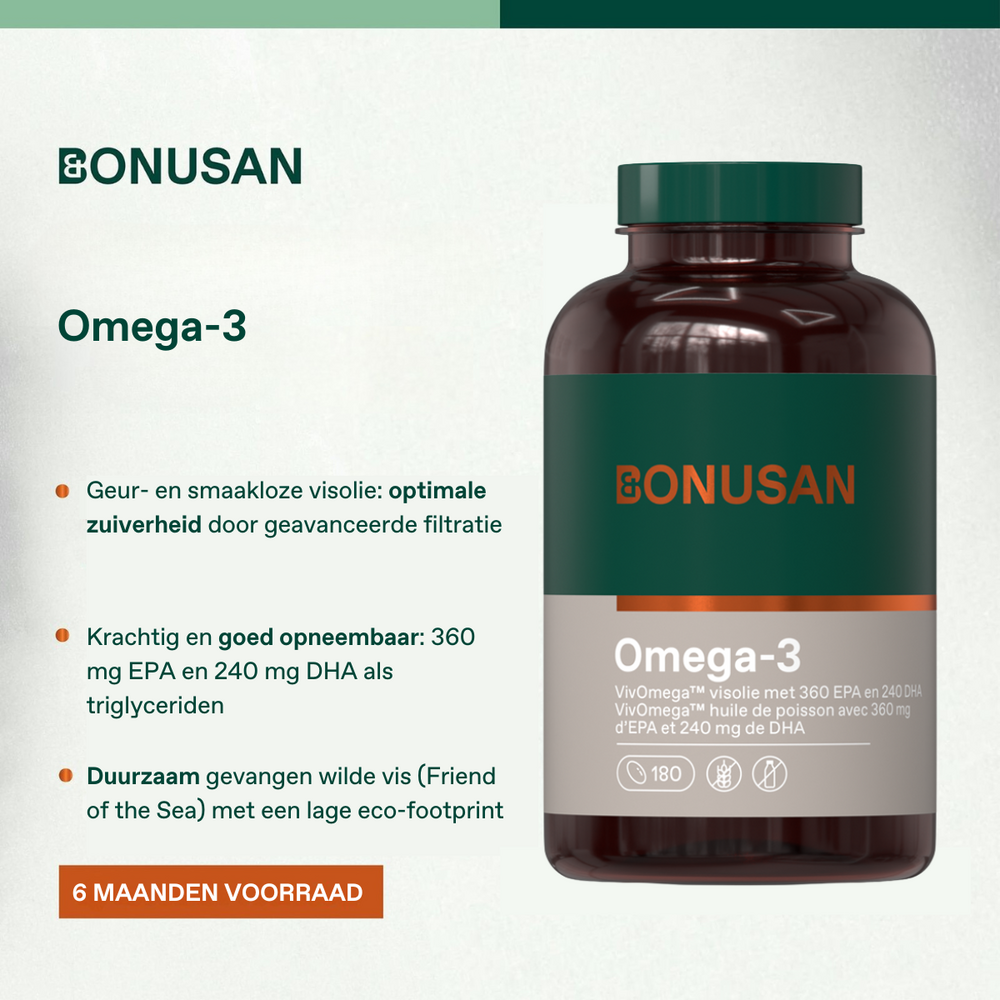 Omega 3 Softcaps 180 Bonusan