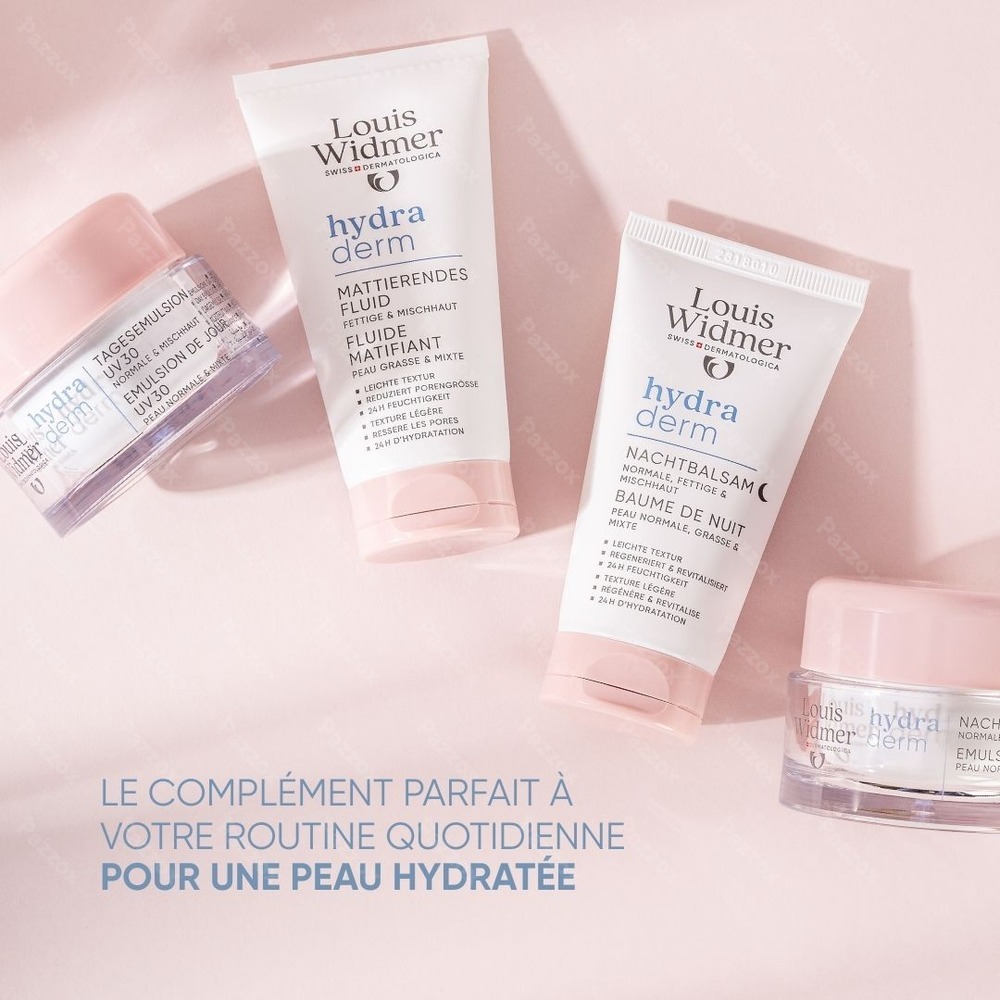 Louis Widmer Hydraderm Fluide Matifiant Tube 50ml