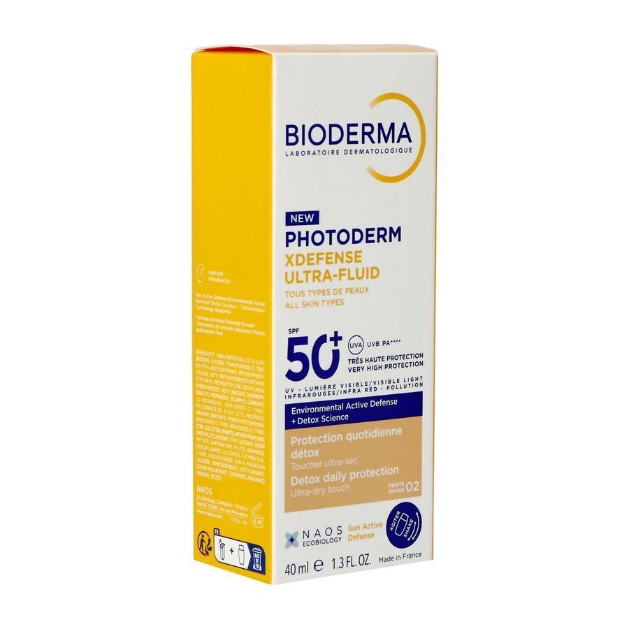Bioderma Photoderm Xdefense Ultra-Fluid Couleur 02 SPF50+ 40ml