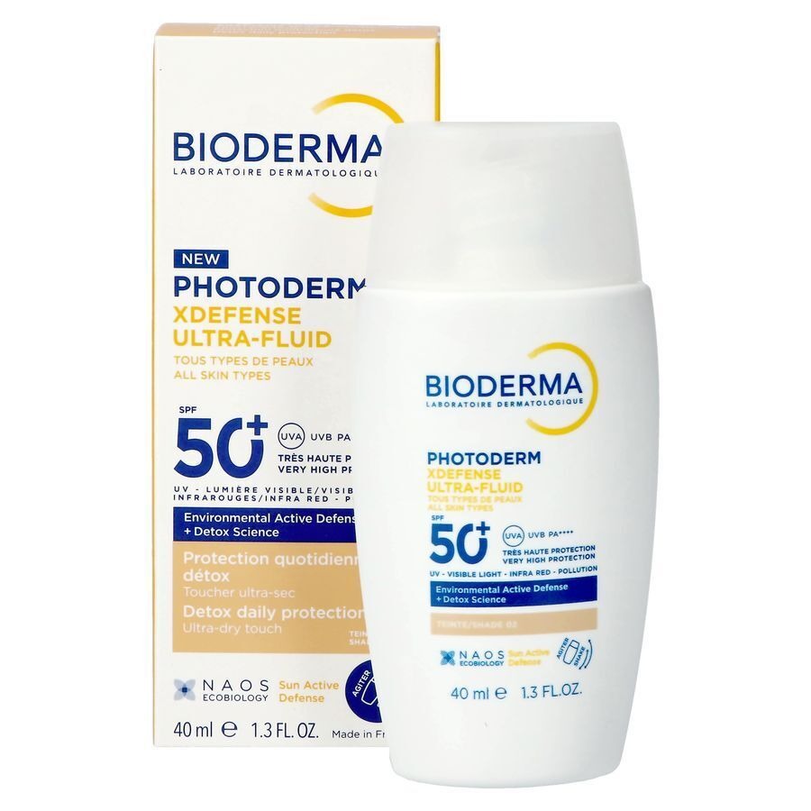 Bioderma Photoderm Xdefense Ultra-Fluid Couleur 02 SPF50+ 40ml