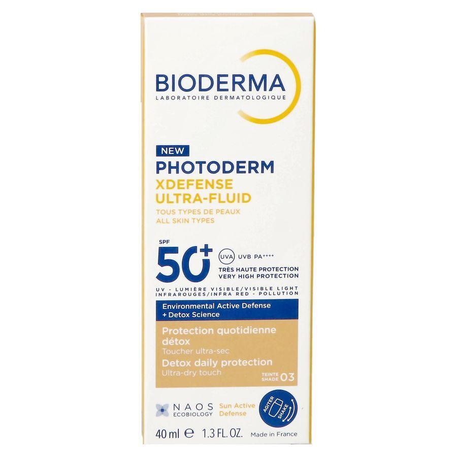 Bioderma Photoderm Xdefense Ultra-Fluid Couleur 03 SPF50+ 40ml