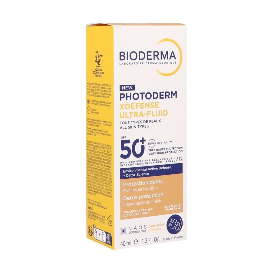 Bioderma Photoderm Xdefense Ultra-Fluid Couleur 03 SPF50+ 40ml