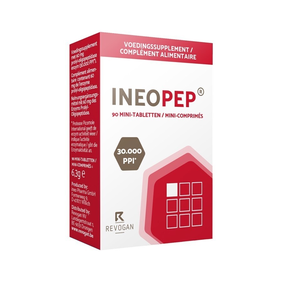 Revogan Ineopep Gluten Vertering 90 Tabletten
