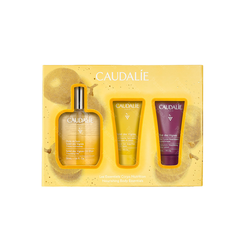 Caudalie Kerstset Soleil des Vignes Oil Elixir 2024