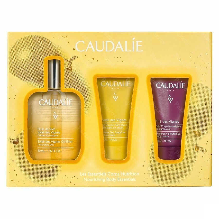 Caudalie Kerstset Soleil des Vignes Oil Elixir 2024