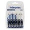 Interprox Super Conical Bleu Fonce 6 Pieces