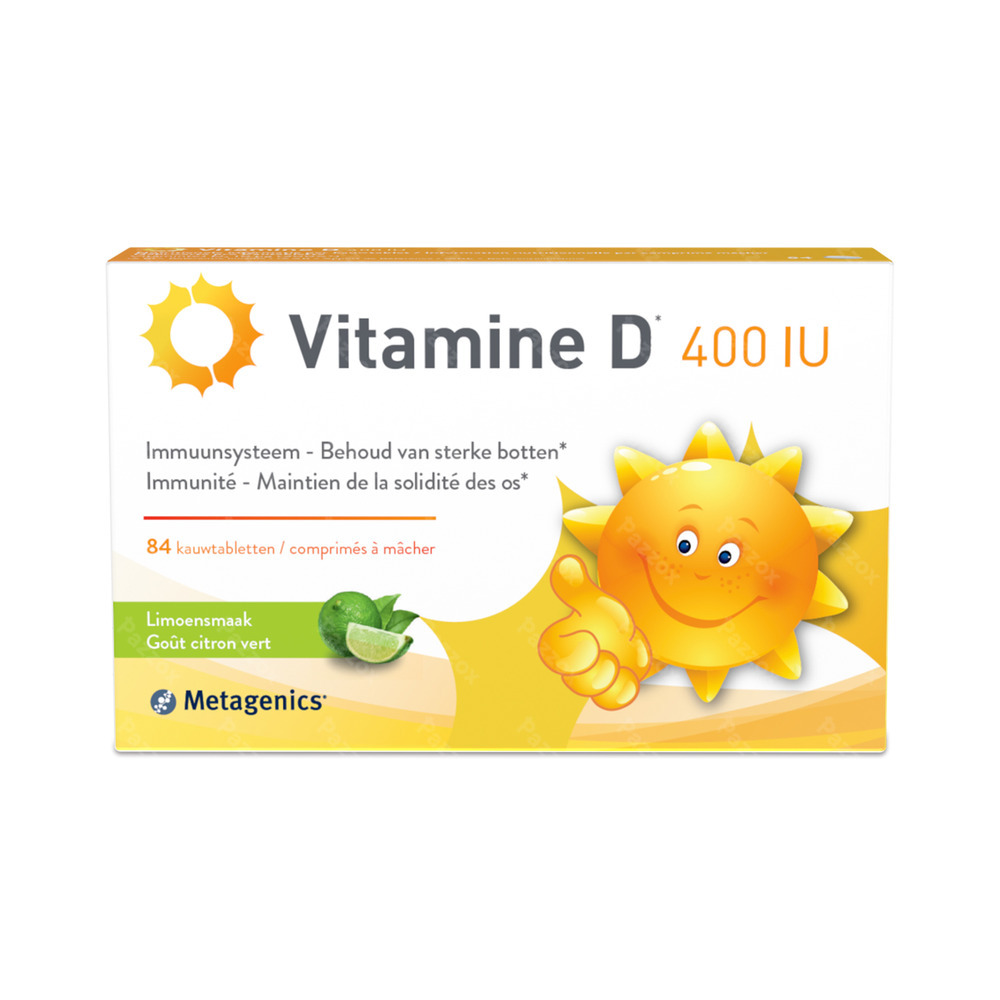 Vitamine D 400ui Metagenics Comp A Macher 84