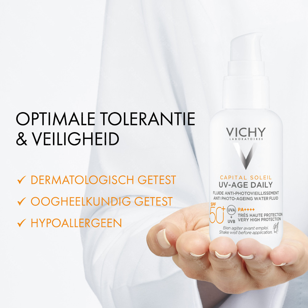 Vichy Capital Soleil Uv-Age Daily Getint Licht SPF50+ 40ml