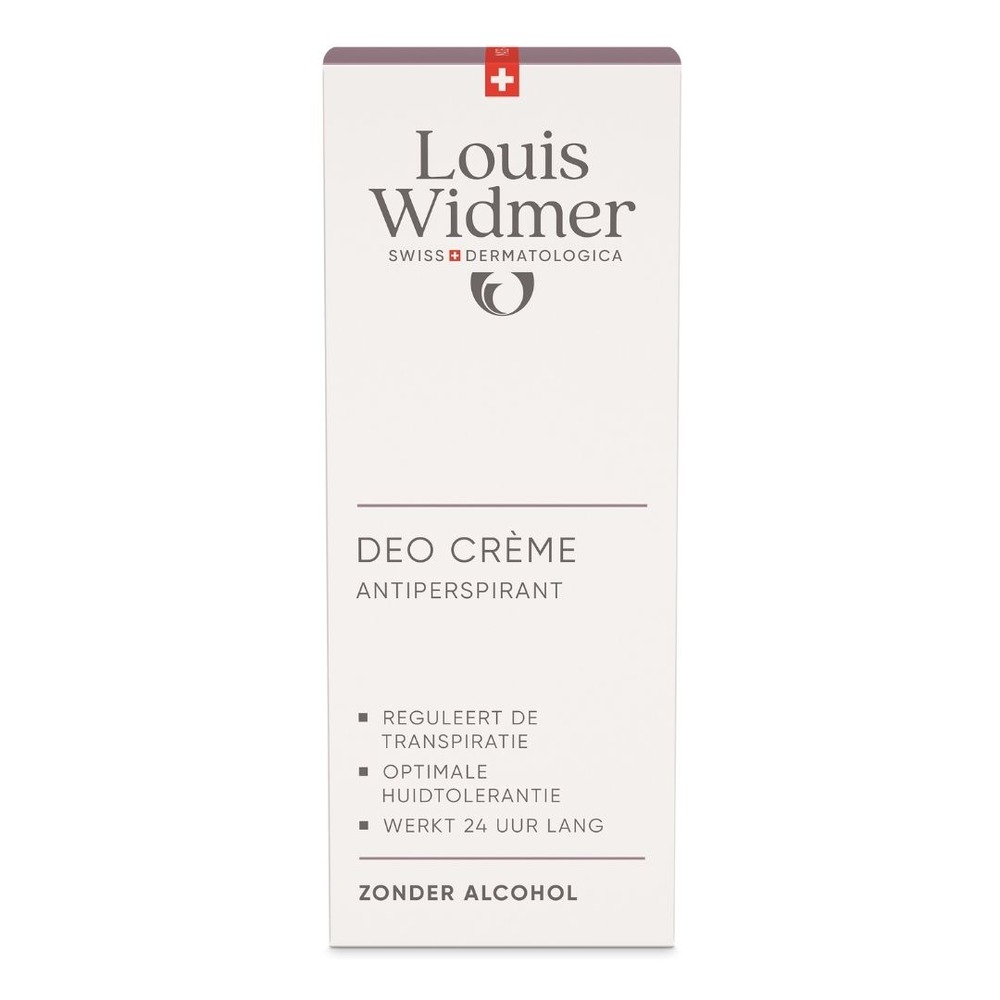 Louis Widmer Deo Crème Antiperspirant Avec Parfum 40ml