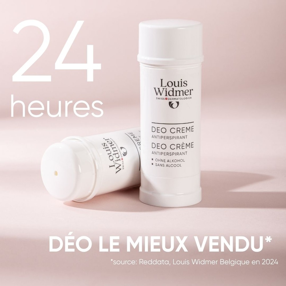 Louis Widmer Deo Crème Antiperspirant Avec Parfum 40ml