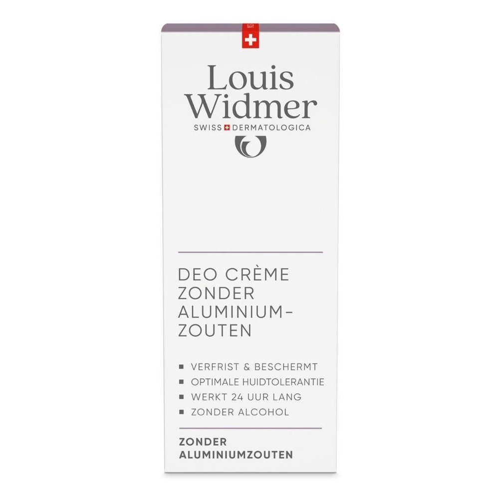 Louis Widmer Deo Crème Sans Sels d'Aluminium Avec Parfum 40ml