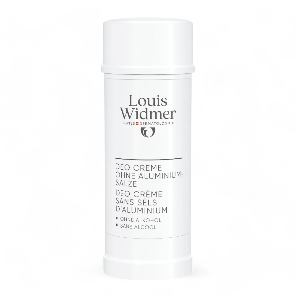 Louis Widmer Deo Crème Zonder Aluminiumzouten Zonder Parfum 40ml
