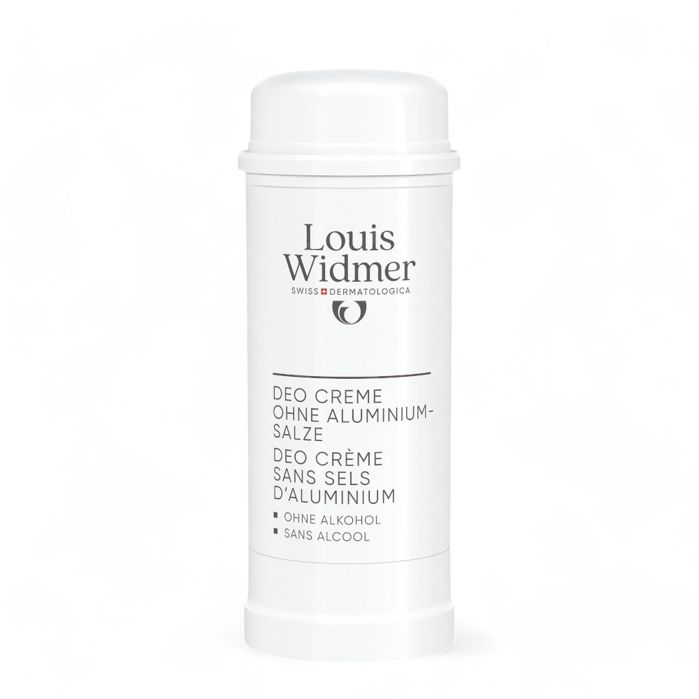 Louis Widmer Deo Crème Zonder Aluminiumzouten Zonder Parfum 40ml