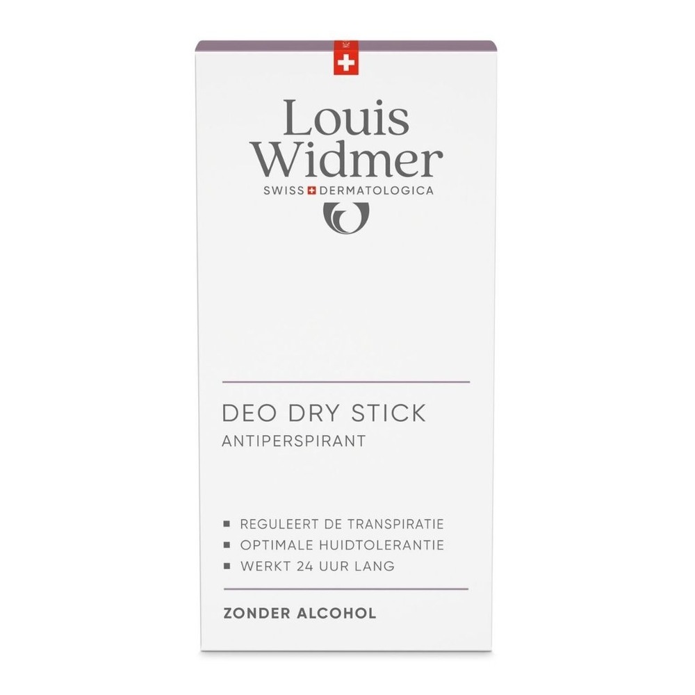 Louis Widmer Deo Dry Stick Antiperspirant Geparfumeerd 50ml