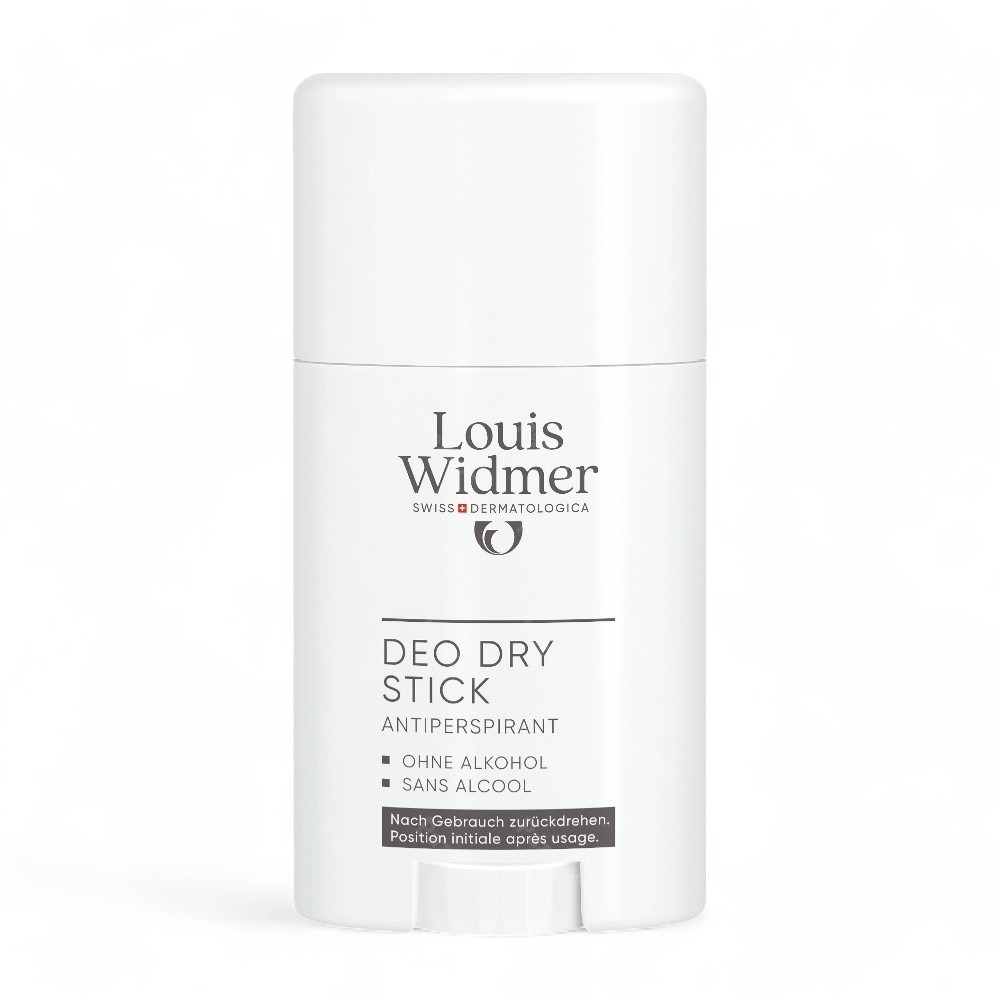 Louis Widmer Bodycare Deo Dry Stick Antiperspirant Sans Parfum 50ml