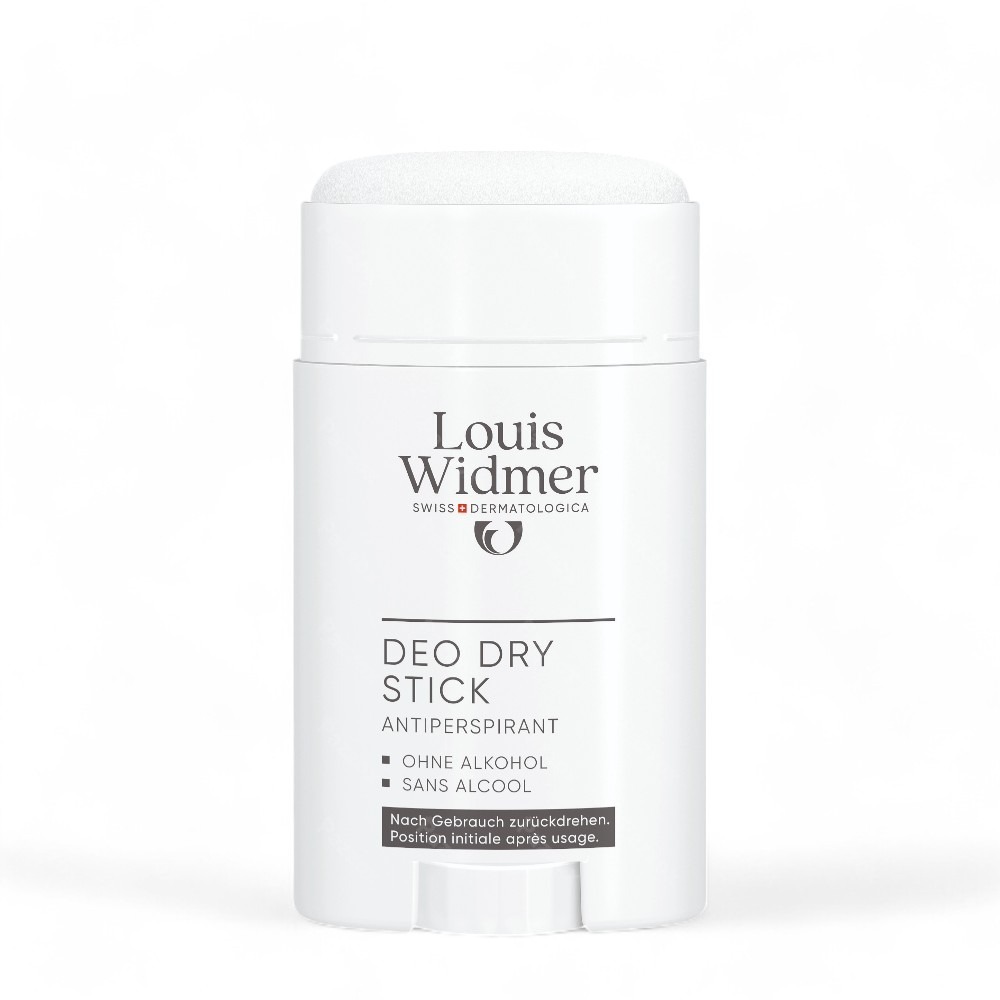 Louis Widmer Bodycare Deo Dry Stick Antiperspirant Sans Parfum 50ml