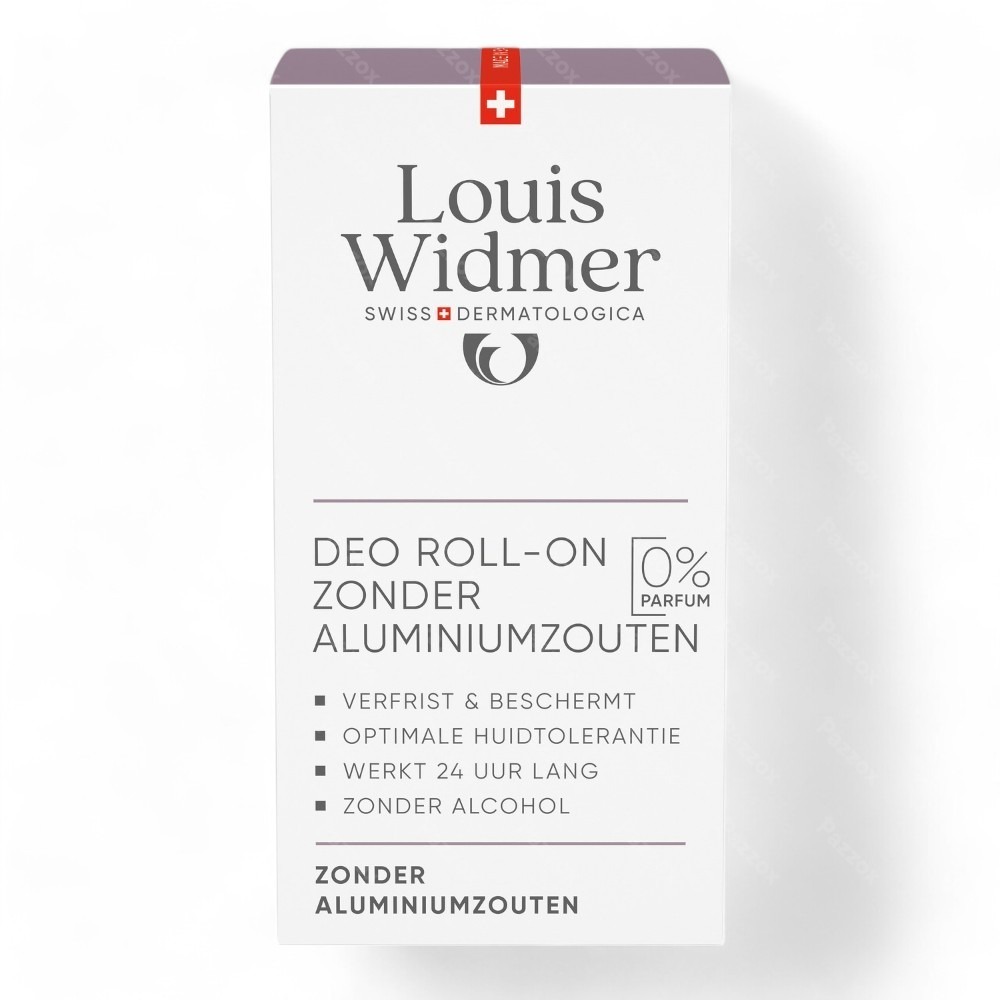 Louis Widmer Deo Roll-on Zonder Aluminiumzouten Zonder Parfum 50ml