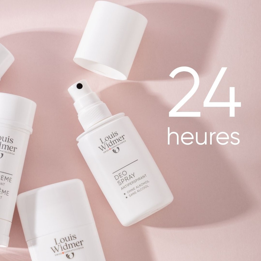 Louis Widmer Bodycare Deo Spray Antiperspirant Sans Parfum 75ml