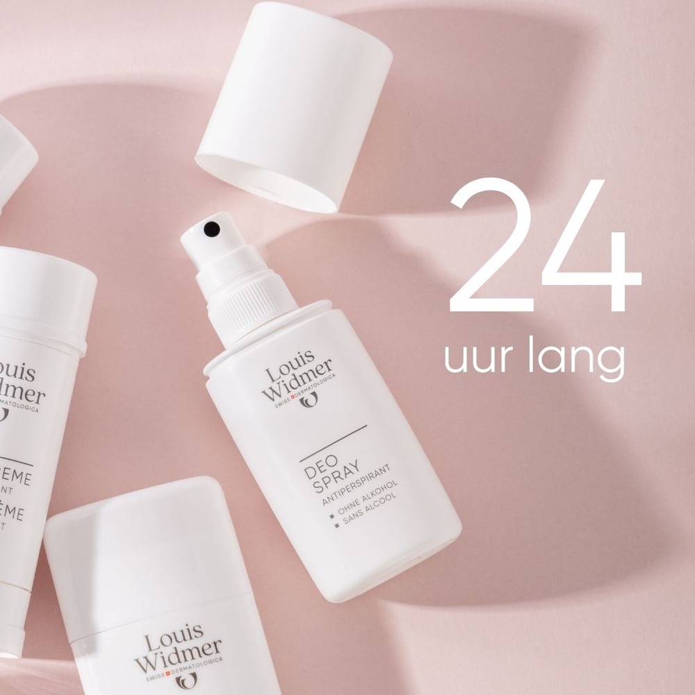 Louis Widmer Bodycare Deo Spray Antiperspirant Zonder Parfum 75ml