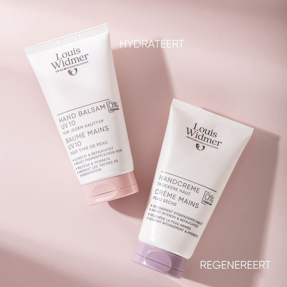 Louis Widmer Bodycare Handbalsem Uv 10 Zonder Parfum 75ml