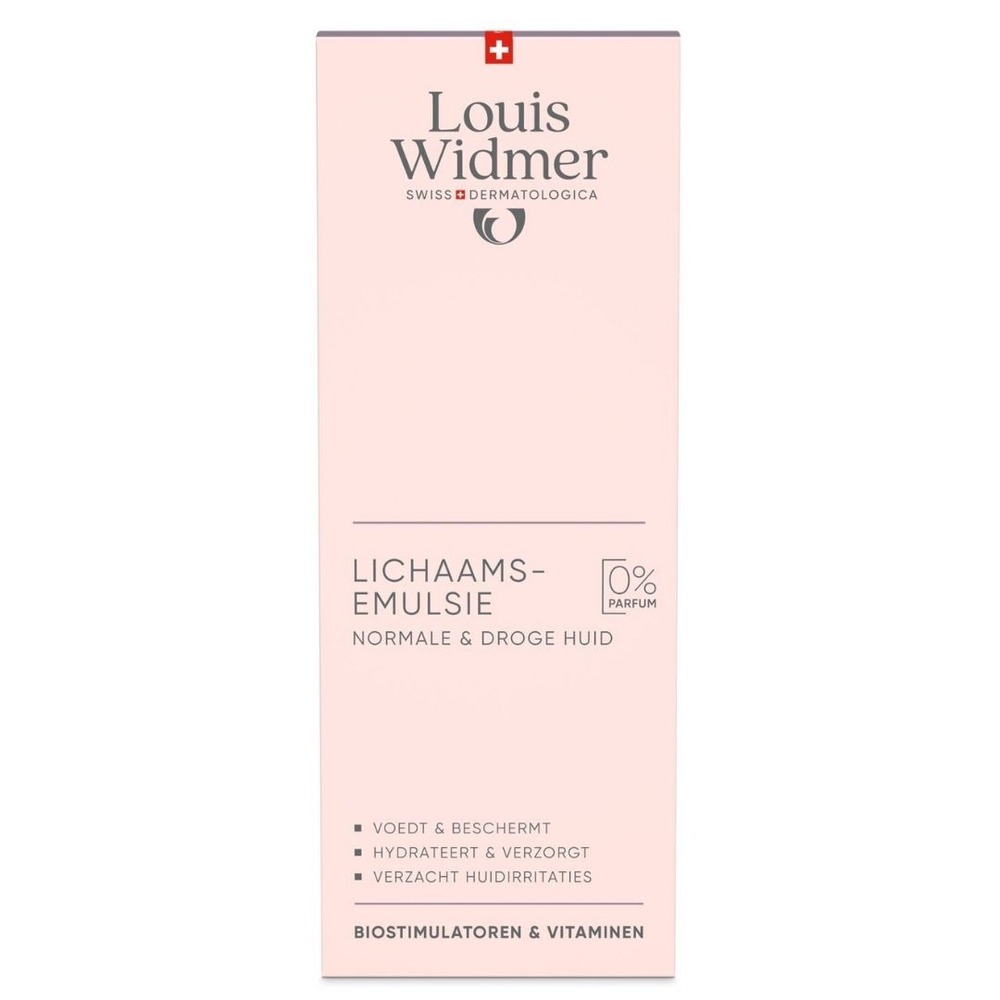 Louis Widmer Bodycare Lichaamsemulsie Zonder Parfum 200ml
