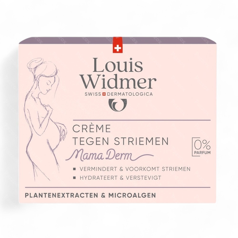 Louis Widmer Bodycare Mamaderm Crème Contre les Vergetures Non Parfumée 250 ml
