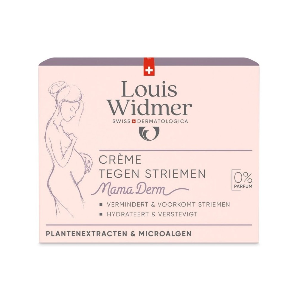 Louis Widmer Bodycare Mamaderm Crème Contre les Vergetures Non Parfumée 250 ml