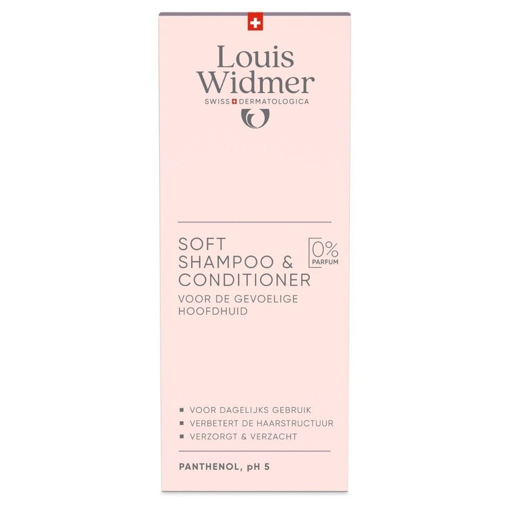 Louis Widmer Bodycare Soft Shampoo Zonder Parfum 150ml