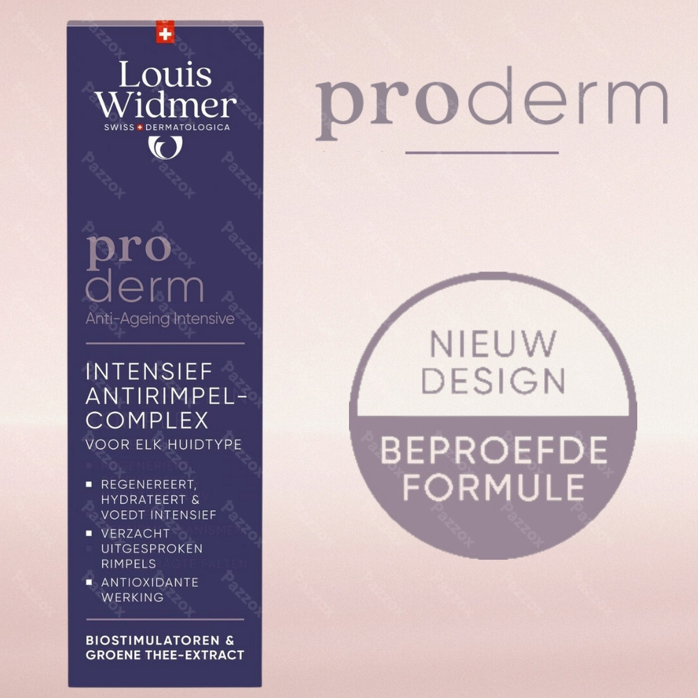 Louis Widmer Proderm Intensief Antirimpelcomplex Met Parfum 30ml