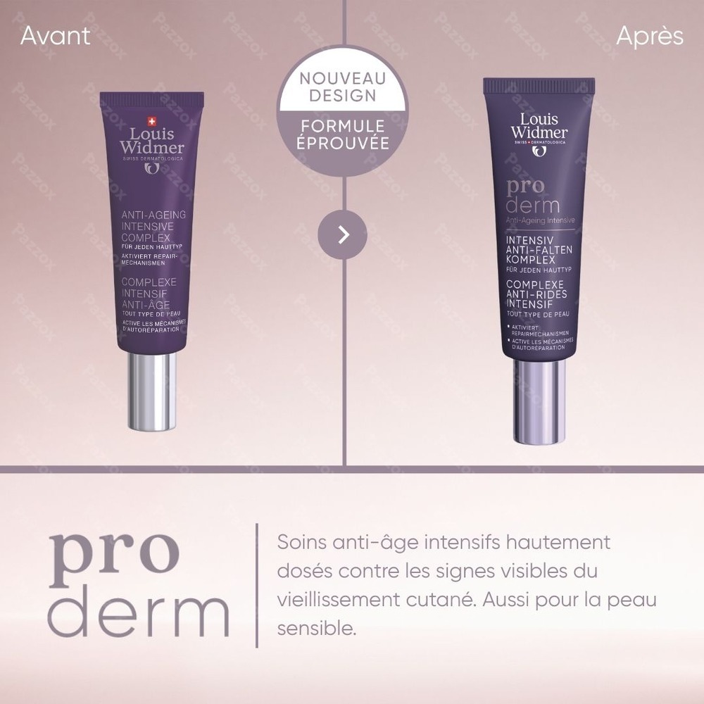 Louis Widmer Proderm Intensif Anti-Age Complexe Avec Parfum 30ml