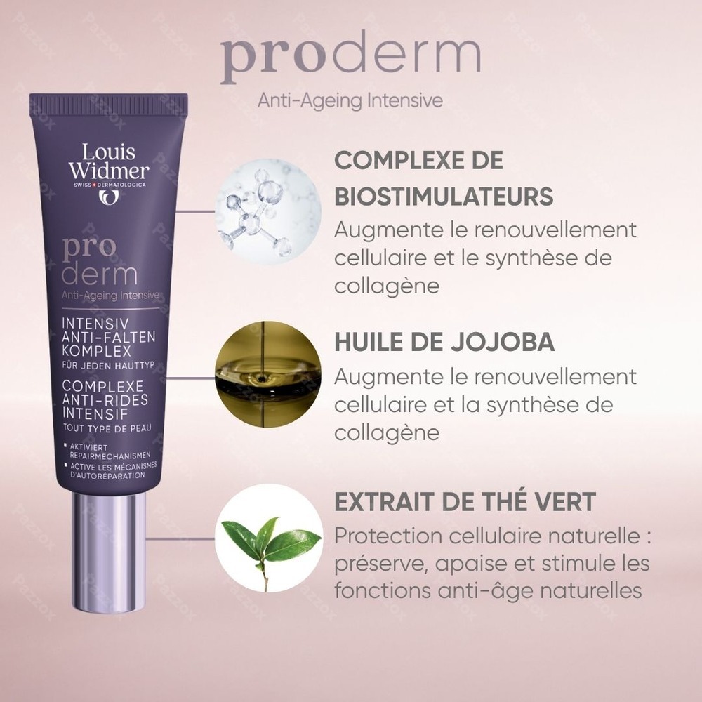 Louis Widmer Proderm Intensif Anti-Age Complexe Avec Parfum 30ml