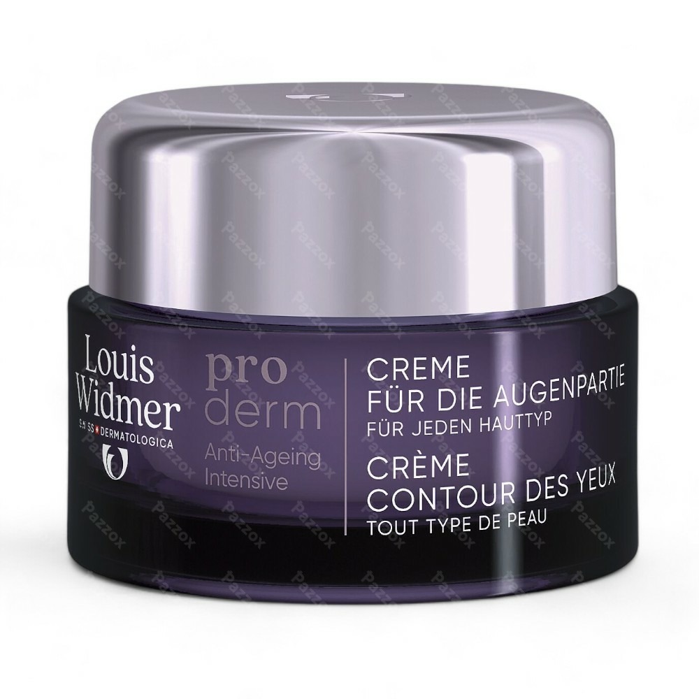 Louis Widmer Proderm Oogomtrekcrème Zonder Parfum 30ml