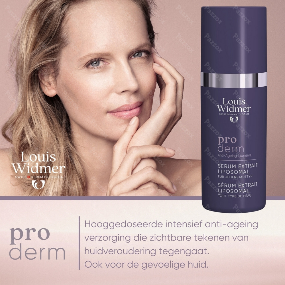 Louis Widmer Proderm Extrait Liposomal Serum Met Parfum 30ml