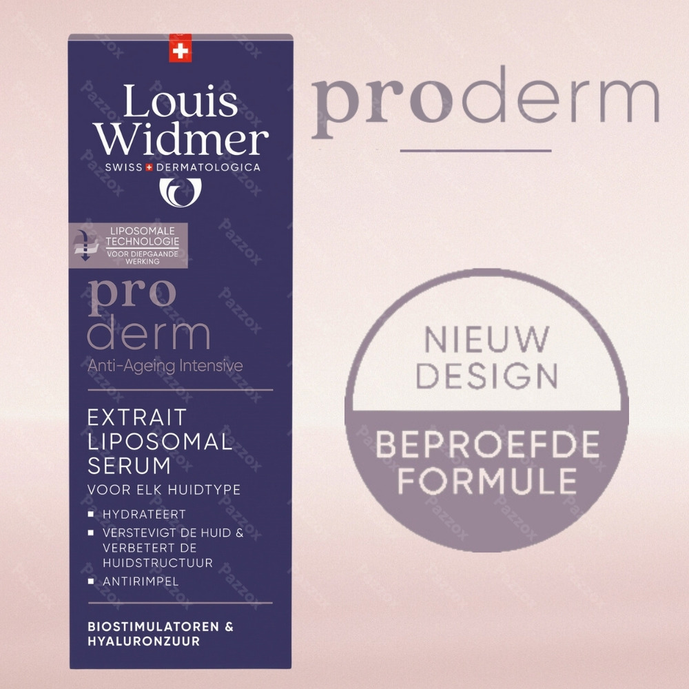 Louis Widmer Proderm Extrait Liposomal Serum Met Parfum 30ml