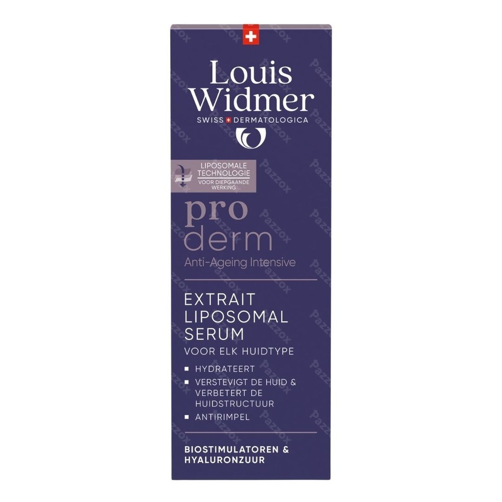 Louis Widmer Proderm Extrait Liposomal Serum Met Parfum 30ml