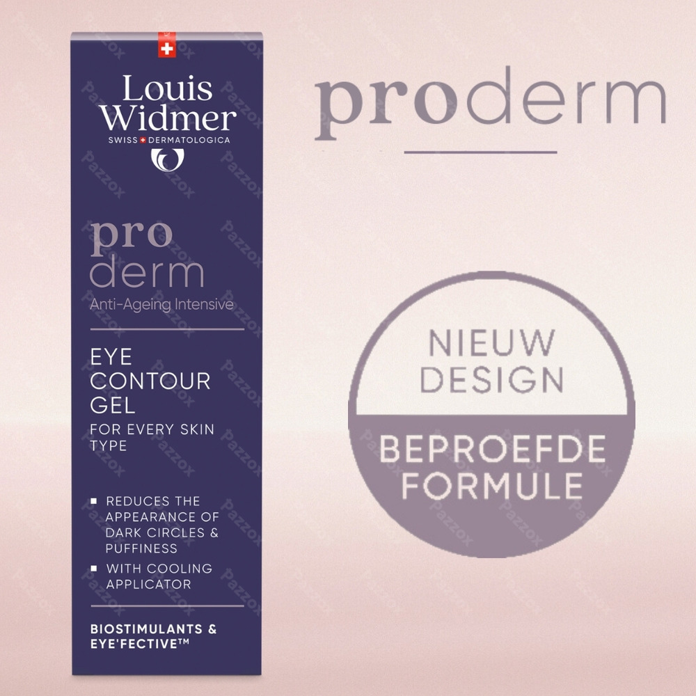 Louis Widmer Proderm Oogomtrekgel Met Parfum  15ml