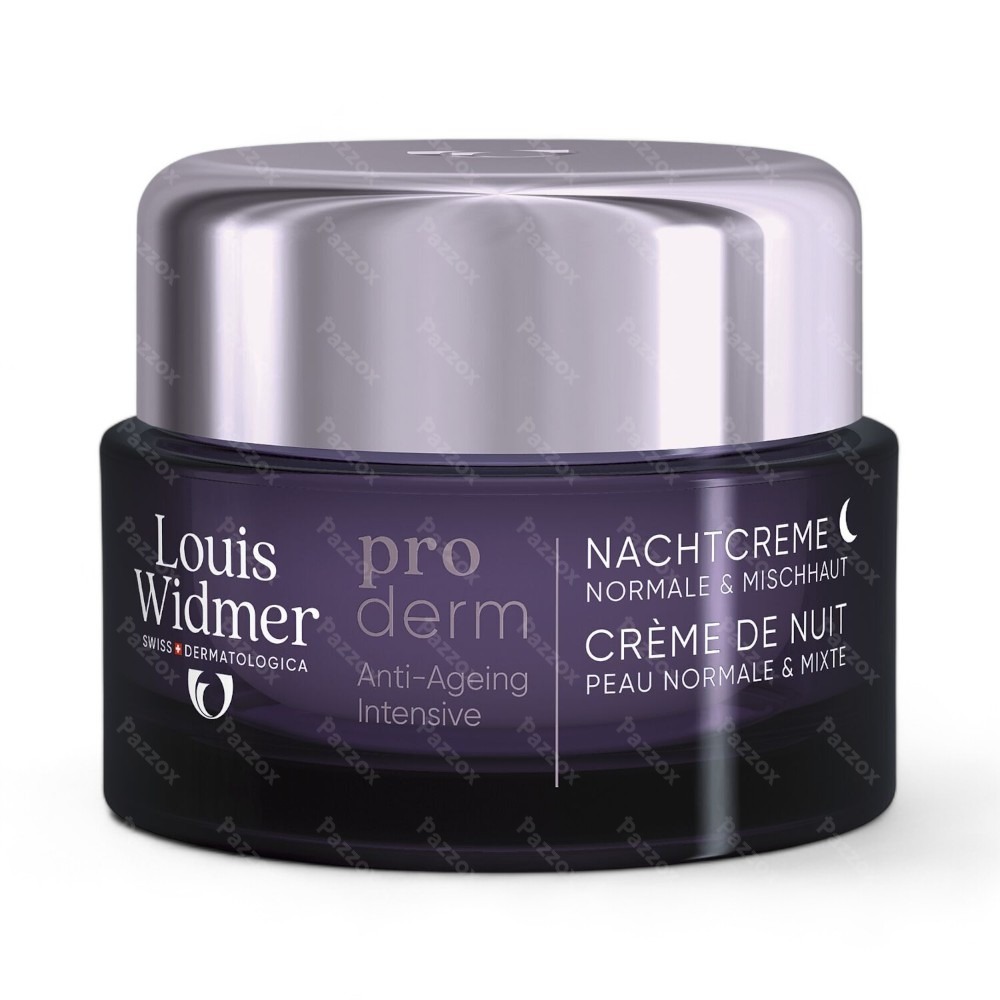 Louis Widmer Proderm Nachtcrème Met Parfum 50ml