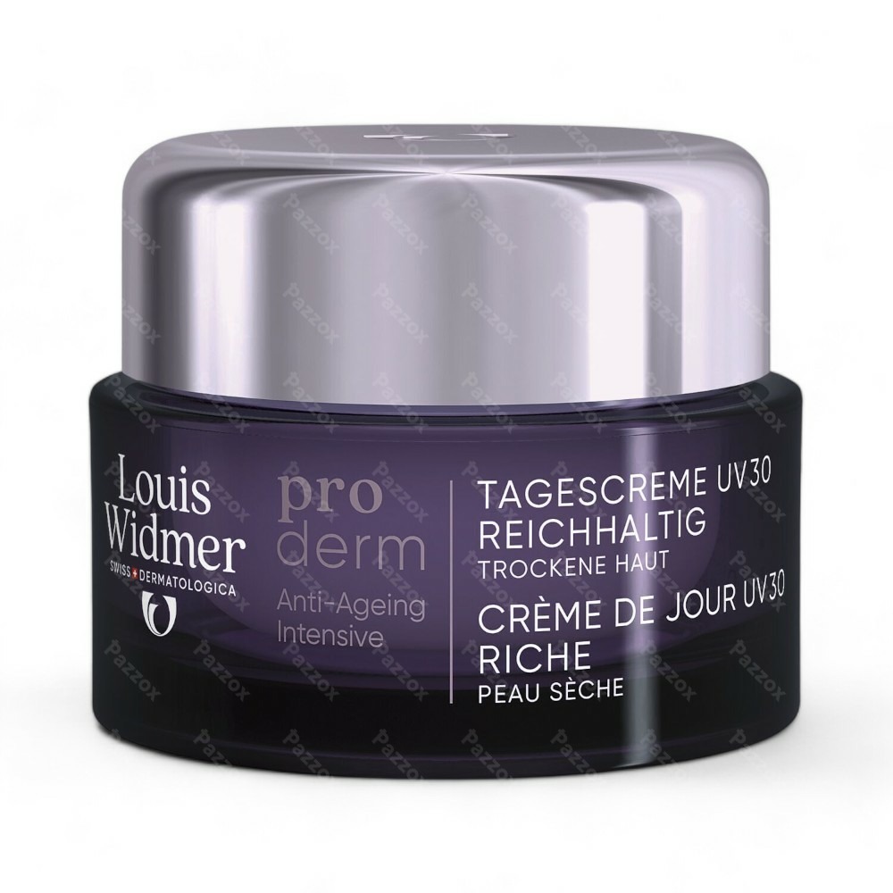 Louis Widmer Proderm Dagcrème UV 30 Rijke Textuur Met Parfum 50ml