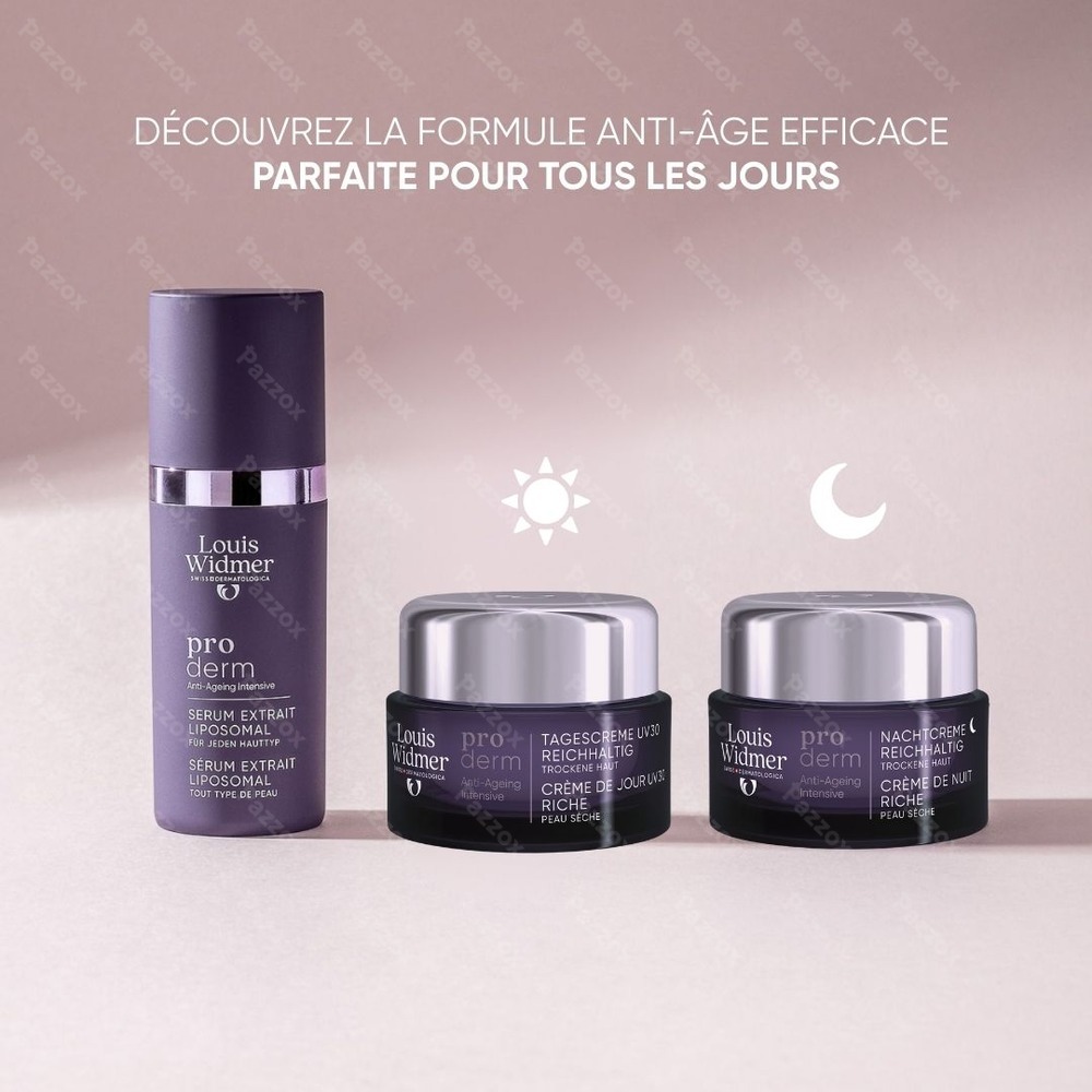 Louis Widmer Proderm Crème Riche Jour UV30 Sans Parfum 50ml