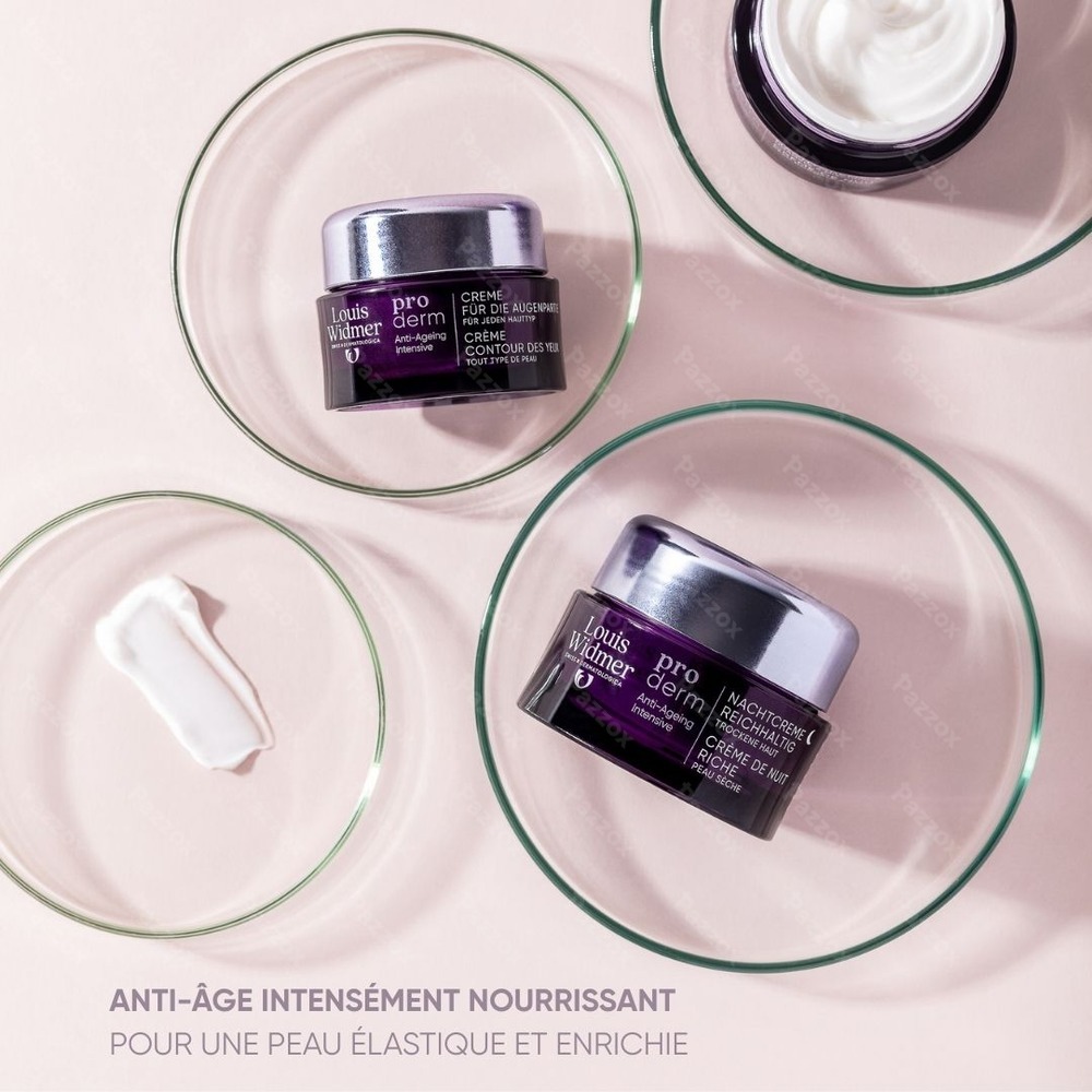 Louis Widmer Proderm Crème Riche Nuit Avec Parfum 50ml