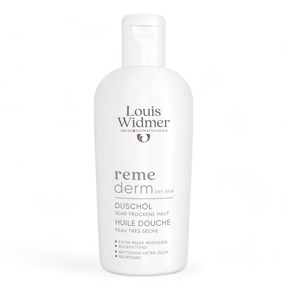 Louis Widmer Remederm Doucheolie Met Parfum 200ml