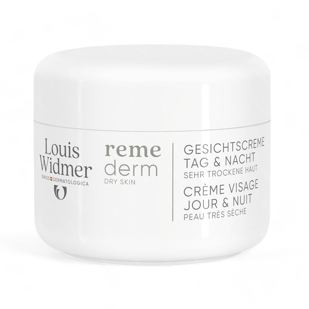 Louis Widmer Remederm Crème Visage Jour & Nuit Avec Parfum 50ml