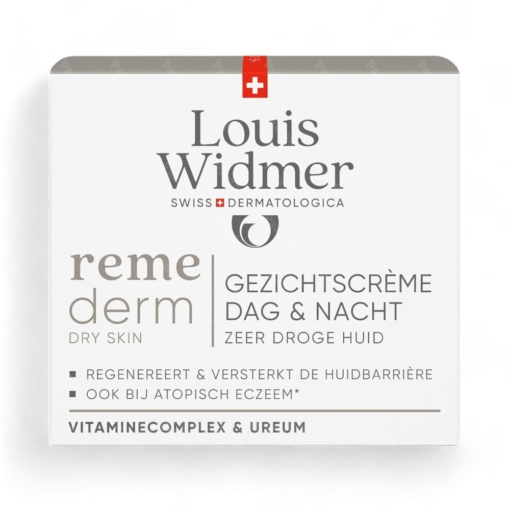 Louis Widmer Remederm Crème Visage Jour & Nuit Avec Parfum 50ml