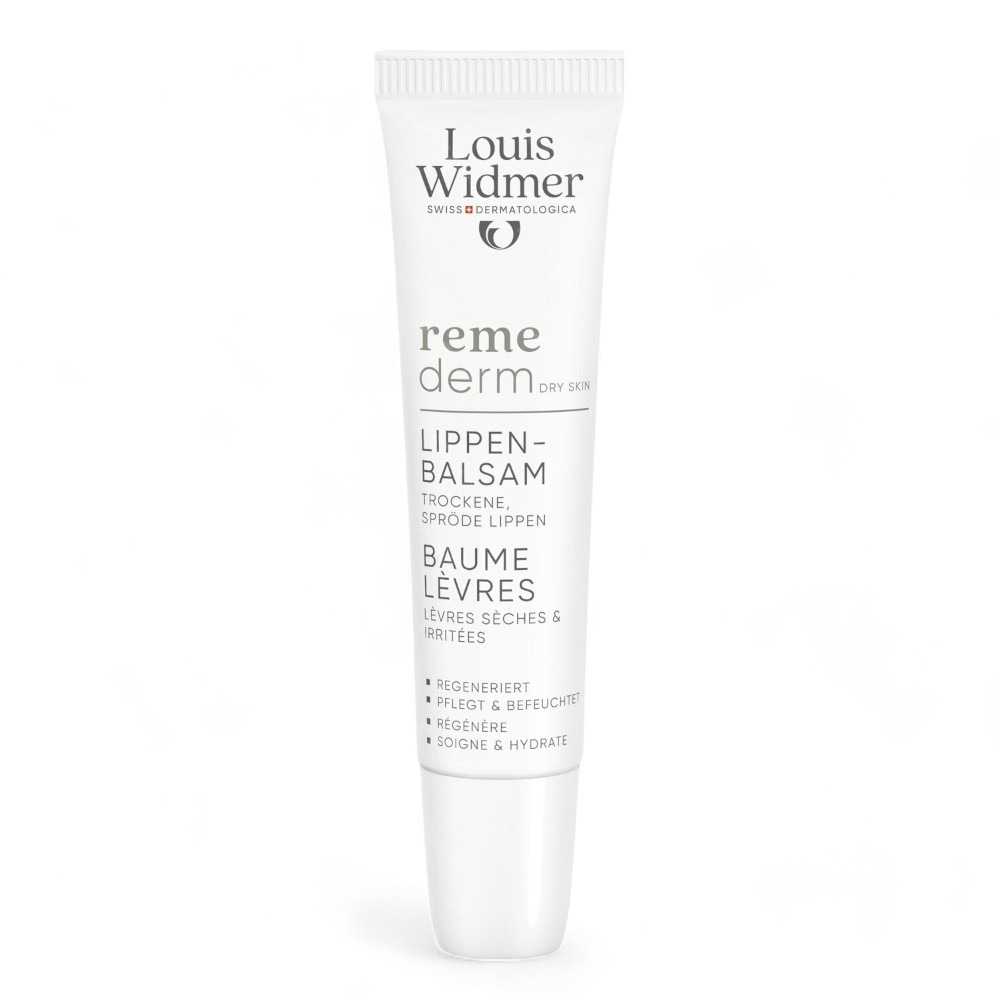Louis Widmer Remederm Lippenbalsem Zonder Parfum 15ml